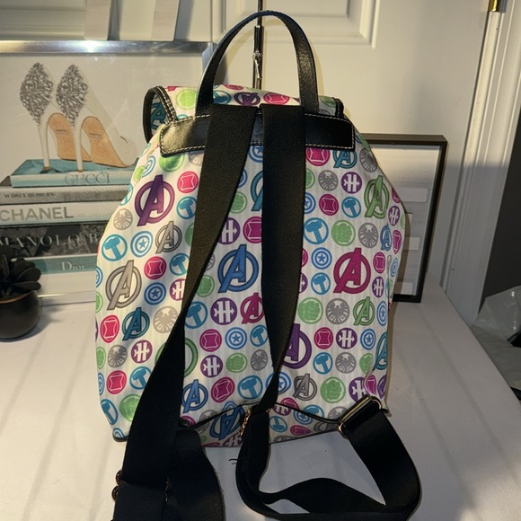 Disney Parks Dooney and & Bourke Avengers Backpack Marvel EUC - Picture 4 of 14